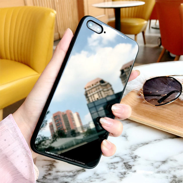 เคสกระจกนิรภัย iphone X